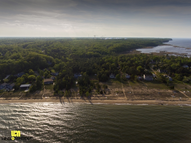Lusby Calvert Country Southern Maryland Drone UAS Winson Media Real Estate Waterfront